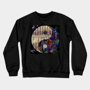 Yin and Yang in the Garden of Pure Love Crewneck Sweatshirt